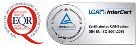 Qualitätsmanagement-Zertifikate Zwei Qualitätsmanagement-Zertifikate.